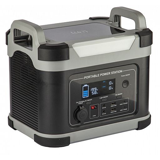 Портативная автономная электростанция ELTRECO 1200Вт LiFePo 1120 Вт*ч (ENF-1000F) быстрая зарядка