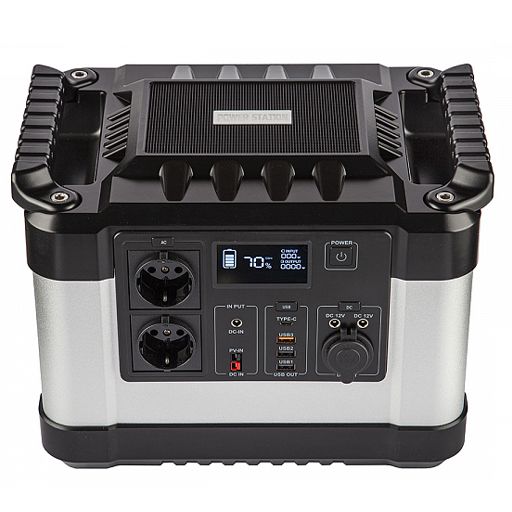 Портативная автономная электростанция ELTRECO 1000 Вт Li-On 1110 Вт*ч 300000 mAh (ENF-G1000)