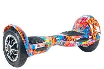  Гироскутер Smart Balance SUV 10 дюймов Граффити Оранжевый
