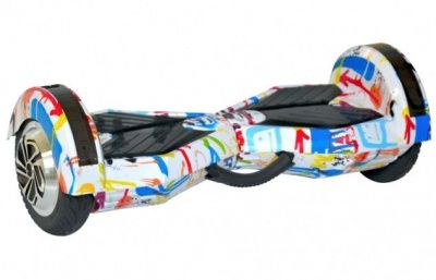  Гироскутер Smart Balance Transformer LED 8" Граффити Белый