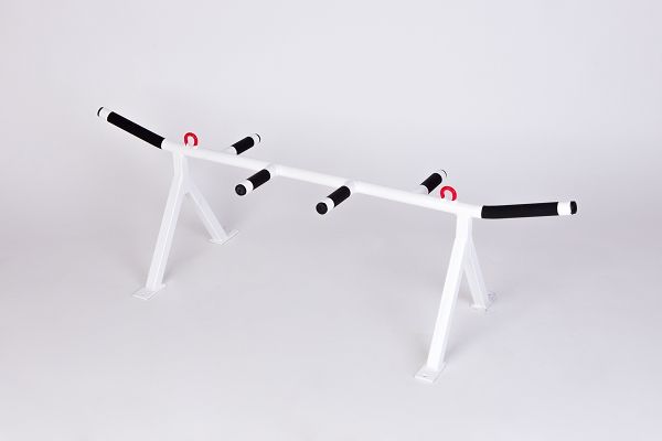 Турник потолочный с 4 хватами белый