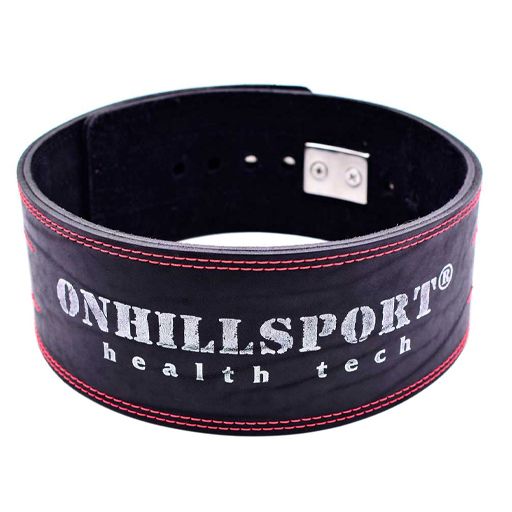 Пояс атлетический с карабином Onhillsport 2 слоя 10 см