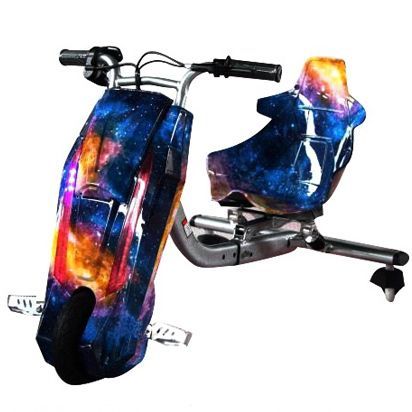 Электроскутер Дрифт Карт Drift-Trike (DRIFT CAR) T01 Космос (галактика)