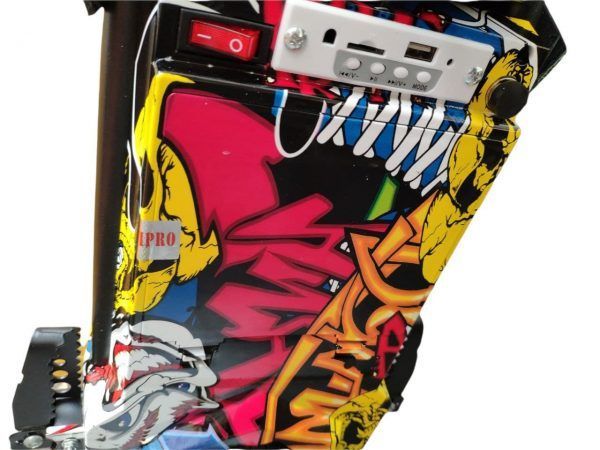 Электрический дрифт карт DRIFT CART MINIPRO T01 Pro  Желтый граффити