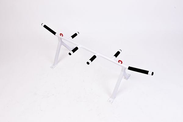 Турник потолочный с 3 хватами чёрный