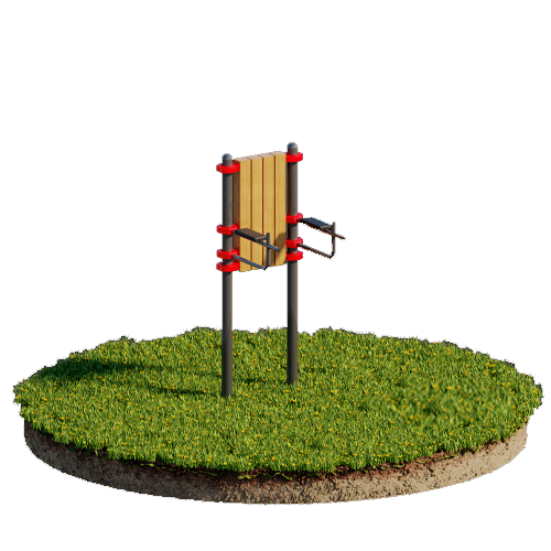 Стойка брусья + пресс