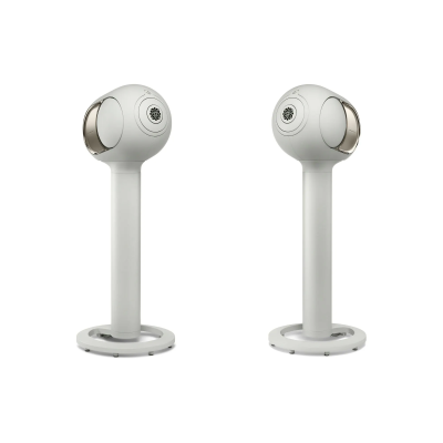 Колонки Devialet Phantom Ultimate 108 dB (2 шт) + Tree (2 шт) Light Pearl