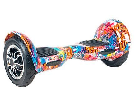 Гироскутер Smart Balance SUV 10 дюймов Граффити Оранжевый