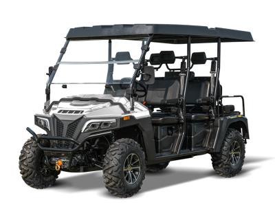 Гольфкар GreenCamel Сонора U15K 4x4 (4+2 seats 15kW R12) черный