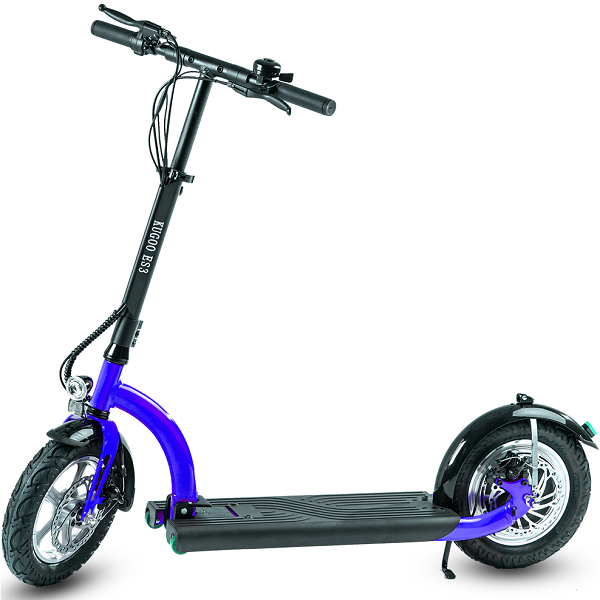 Электросамокаты  Электросамокат KUGOO ES3 синий  + Гидроизоляция