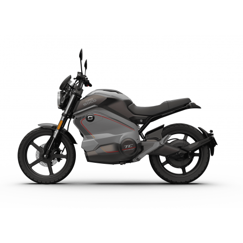 Электромотоцикл WHITE SIBERIA SUPER SOCO TC WANDERER Серый