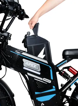 Электровелосипед Minako Apex синий