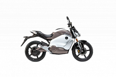 Электромотоцикл WHITE SIBERIA SUPER SOCO STREET HUNTER Белый