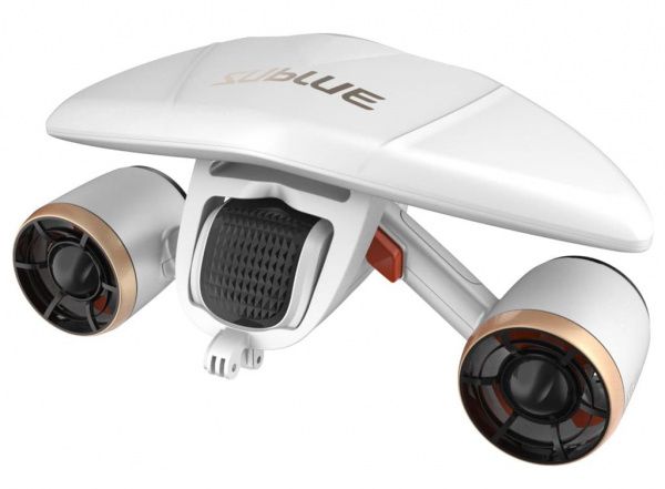 Электрический подводный скутер Sublue Mix Pro 122 Wh White Gold