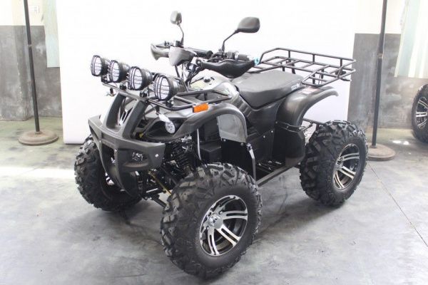 Квадроцикл GreenCamel Sahara A4500 4x4 (72V 4000W R12 alum Дифференциал) армейский желтый