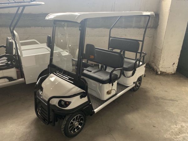 Гольфкар GreenCamel A4 ECO 84Ah/60V (4 seats 1200W R8) пониженная Белый