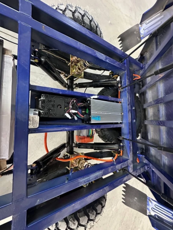 Электротрицикл грузовой ASL D4 CAB 1800 72V 68Ah