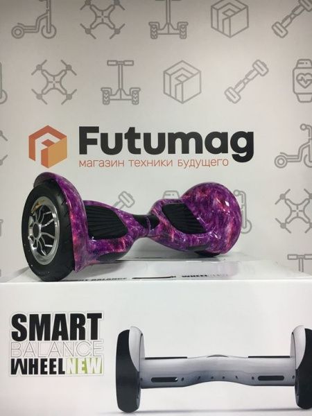 Гироскутер Smart Balance SUV 10 дюймов Розовый Космос