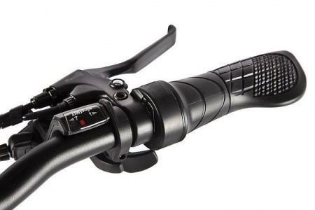 Велогибрид VOLTECO FLEX UP! черно-зеленый