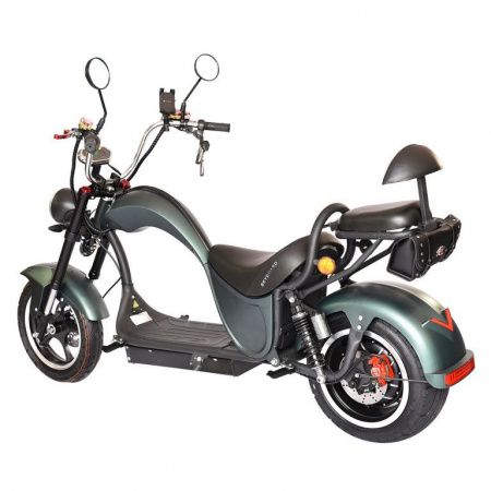 Электроскутер CityCoCo SkyBoard Chopper 3000 PRO зеленый