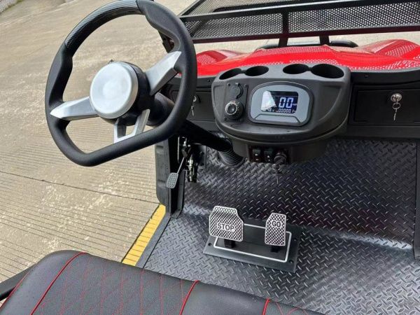 Гольфкар GreenCamel Linhai A42L 150Ah/8V (4+2, 4kW AC, R14 литые) LUX lifted