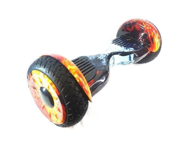 Гироскутер Smart Balance Cross-Country 12 дюймов Огонь и Лед (Самобаланс + Приложение)
