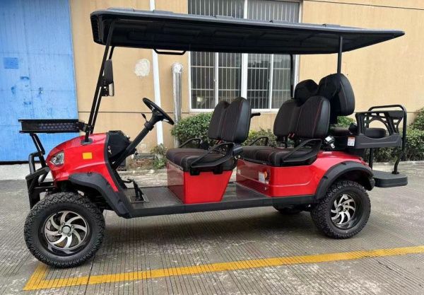 Гольфкар GreenCamel Linhai A42L 126Ah/48V (4+2, 4kW AC, R14 литые) LUX lifted