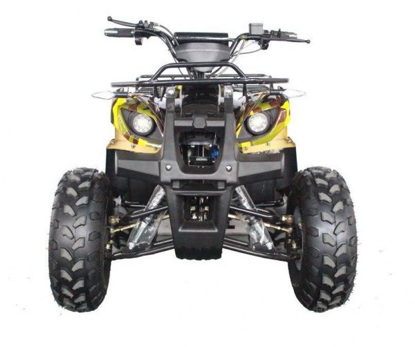 Квадроцикл GreenCamel Atakama T400 (60V 1500W R8 Дифференциал) пониженная, Армейский желтый
