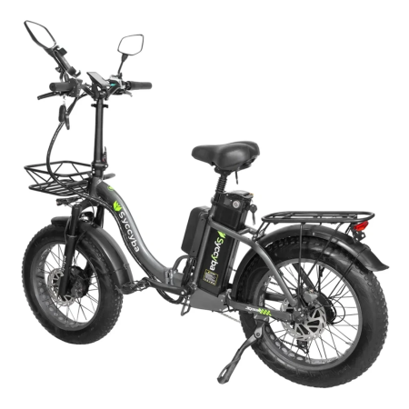 Электровелосипед Syccyba H2 DUAL серый