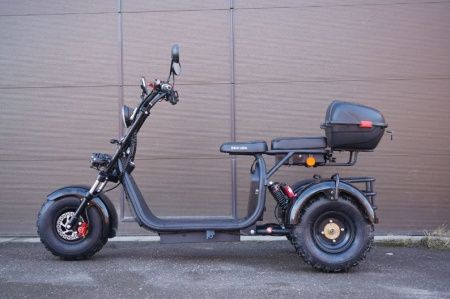 Электроскутер WHITE SIBERIA Pro Trike Трицикл 2000W