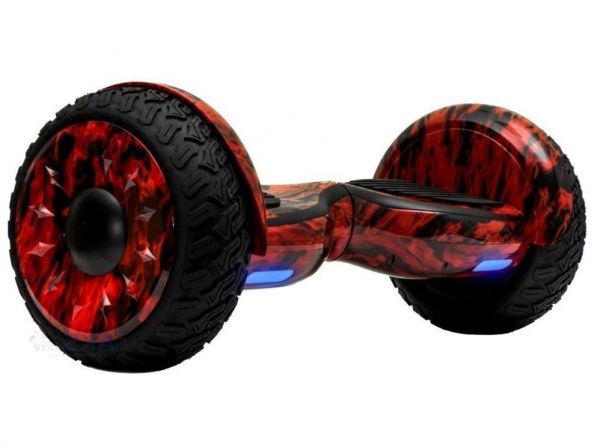 Гироскутер Smart Balance Cross-Country 12 дюймов Красный огонь (Самобаланс + Приложение)