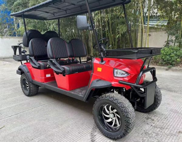 Гольфкар GreenCamel Linhai A42L 150Ah/8V (4+2, 4kW AC, R14 литые) LUX lifted