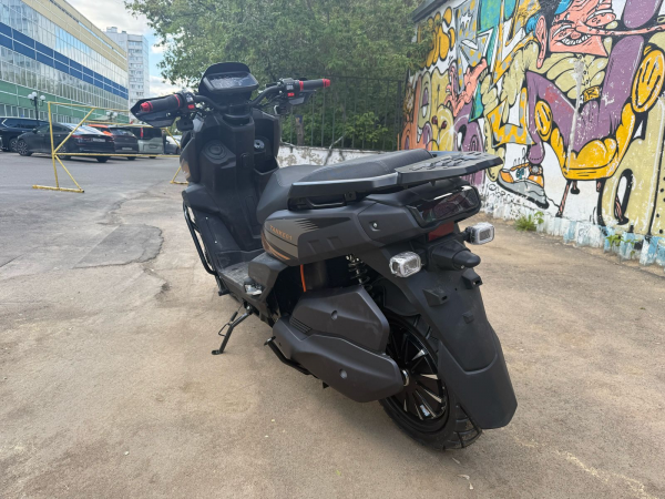 Электрический скутер Тур-Эндуро GT Tank 60AH 72V черный