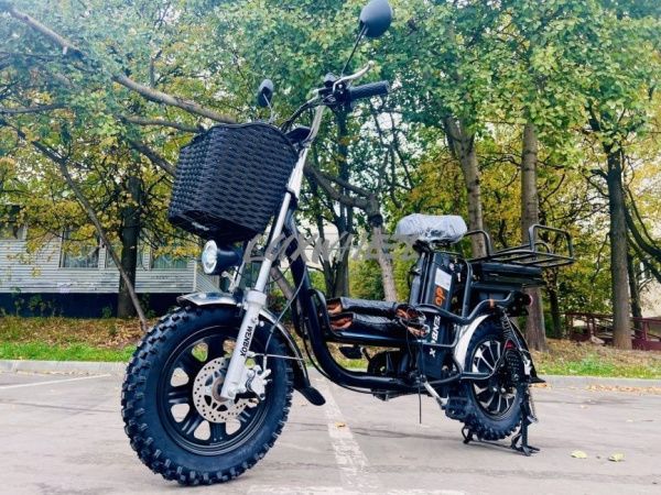 Электровелосипед колхозник Wenbox Monster Снег