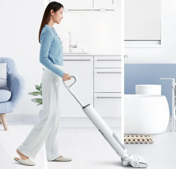 Беспроводной моющий пылесос Xiaomi Mijia Wireless Floor Scrubber (B302CN)