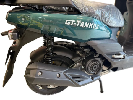 Скутер бензиновый GT TANK 02 зеленый