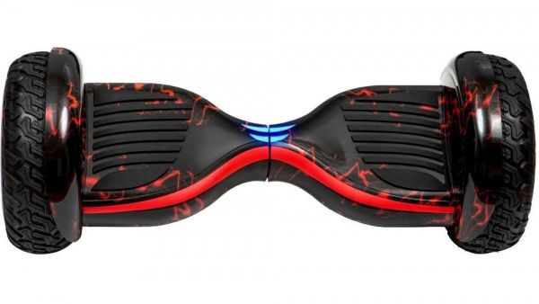 Гироскутер Smart Balance Cross-Country 12 дюймов Красная молния (Самобаланс + Приложение)