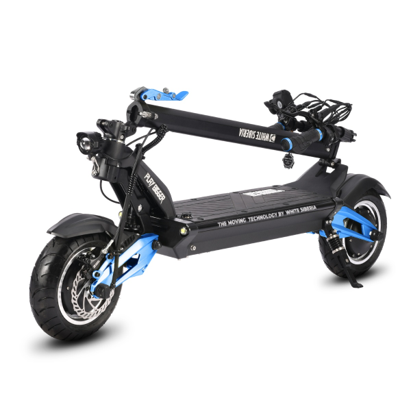 Электросамокат WHITE SIBERIA NERPA PRO 3600W BLUE SKY