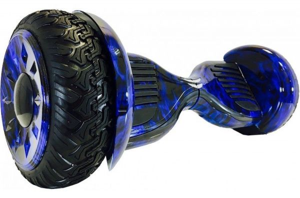 Гироскутер Smart Balance Cross-Country 12 дюймов Синий огонь (Самобаланс + Приложение)