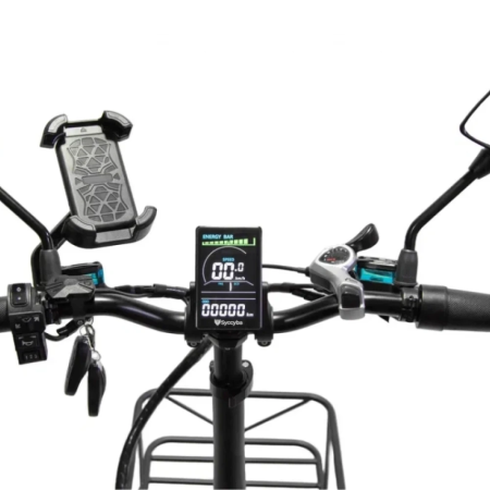 Электровелосипед Syccyba H2 DUAL синий