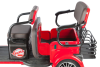 Электротрицикл Rutrike Gelbert Kappa 48V/60V 650Вт красный