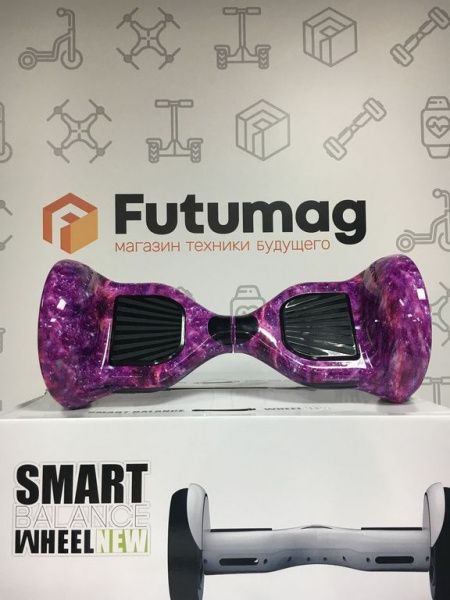 Гироскутер Smart Balance SUV 10 дюймов Розовый Космос