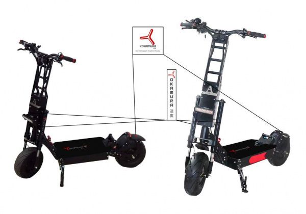 Электросамокат YOKAMURA RS + аквазащита