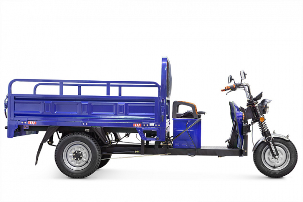 Грузовой электротрицикл Rutrike D4 1800 60V1500W синий