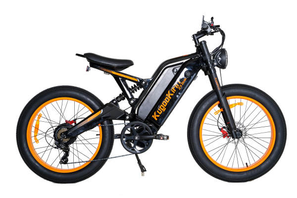 Электровелосипед Kugoo Kirin ZX DUAL черный