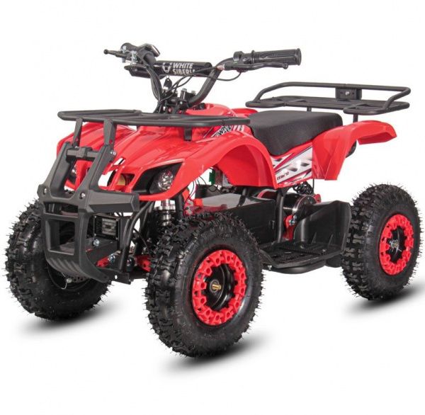 Электроквадроцикл WHITE SIBERIA SNEG MINI RED