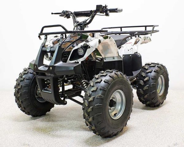 Квадроцикл GreenCamel Atakama T240 (48V 1000W R8 Дифференциал) пониженная, белый камуфляж