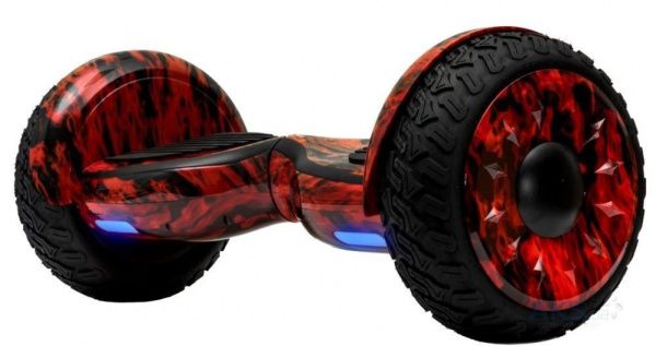 Гироскутер Smart Balance Cross-Country 12 дюймов Красный огонь (Самобаланс + Приложение)