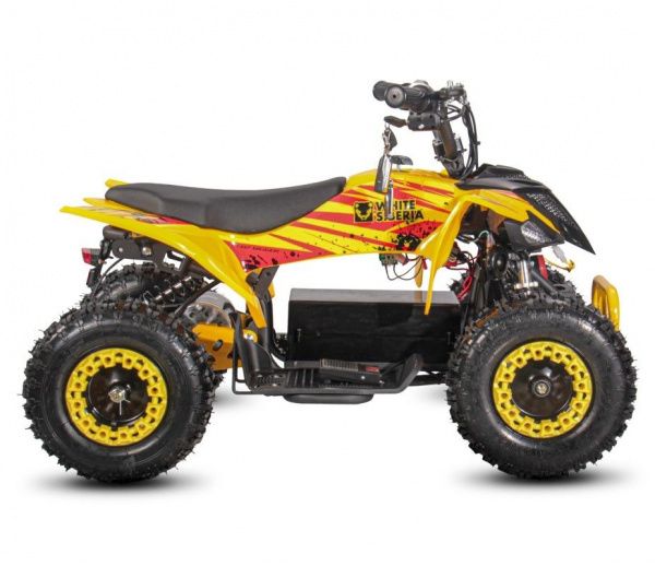 Электроквадроцикл WHITE SIBERIA SNEG LETO R YELLOW