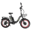 Электровелосипед Syccyba H2 DUAL красный